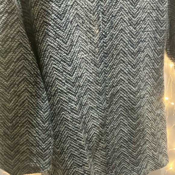 American Eagle Outfitters Gray Pea Coat with Classic Tailoring - Picture 6 of 6